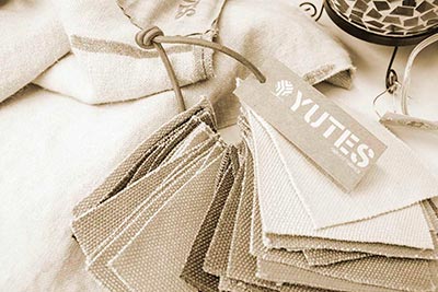 Cortinas Regalos y Decoración Interior 02 Muestrario Telas Yutes Sepia